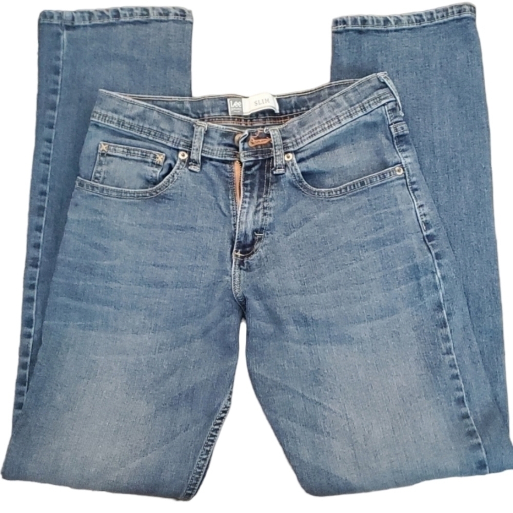 Lee Slim Dungarees Jeans